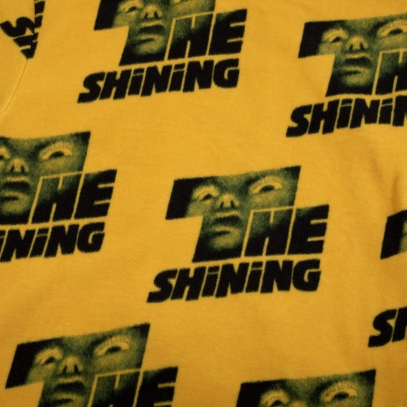 DUMBGOOD x THE SHINING Repeat Logo Zip Up Polar Fleece Hoodie Kubrick Collection - Picture 15 of 16